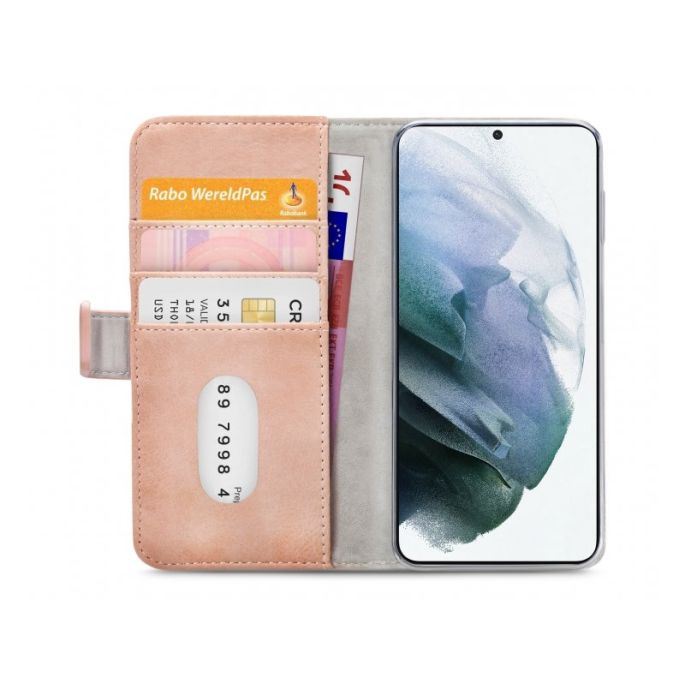 Mobilize Elite Gelly Book Case Samsung Galaxy S21+ - Roze