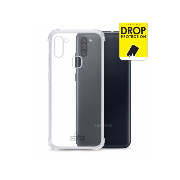 My Style Protective Flex Case voor Samsung Galaxy M11 - Transparant