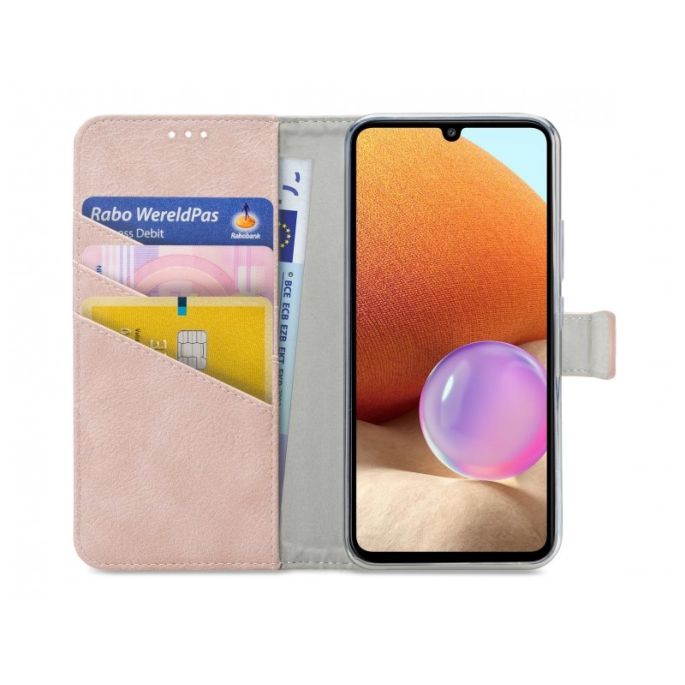 My Style Flex Book Case voor Samsung Galaxy A32 4G - Roze