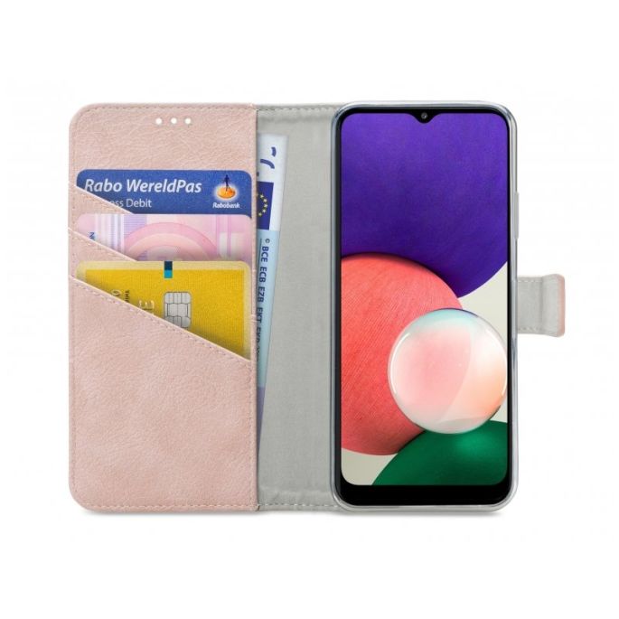 My Style Flex Book Case voor Samsung Galaxy A22 5G - Roze