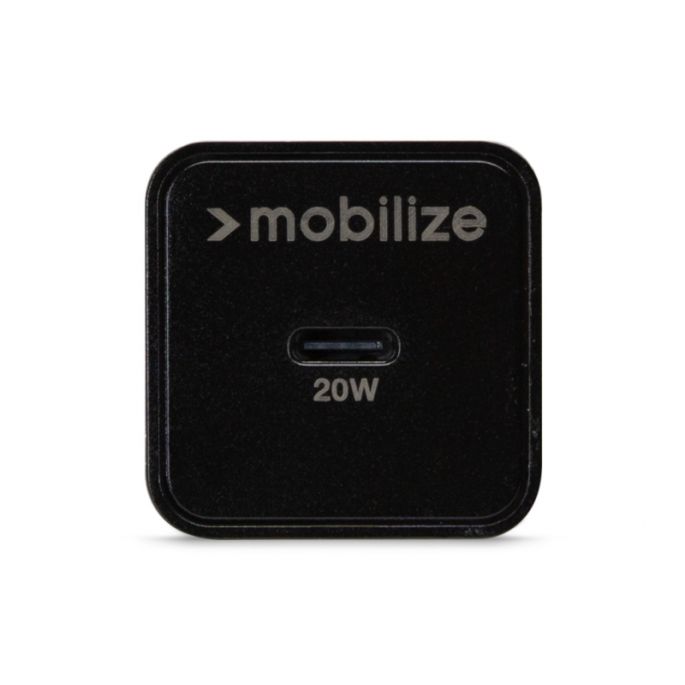 Mobilize USB-C Lader 20W met PD/PPS - Zwart