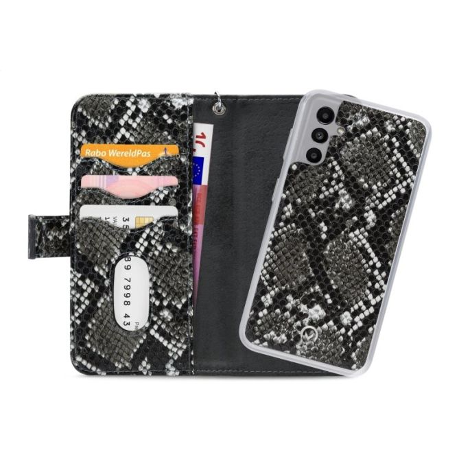 Mobilize 2in1 Magnet Zipper Case Samsung Galaxy A04s/A13 5G - Zwart/Snake
