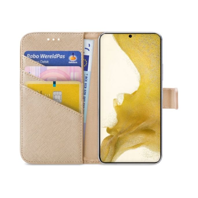 My Style Flex Wallet for Samsung Galaxy S22 5G Gold