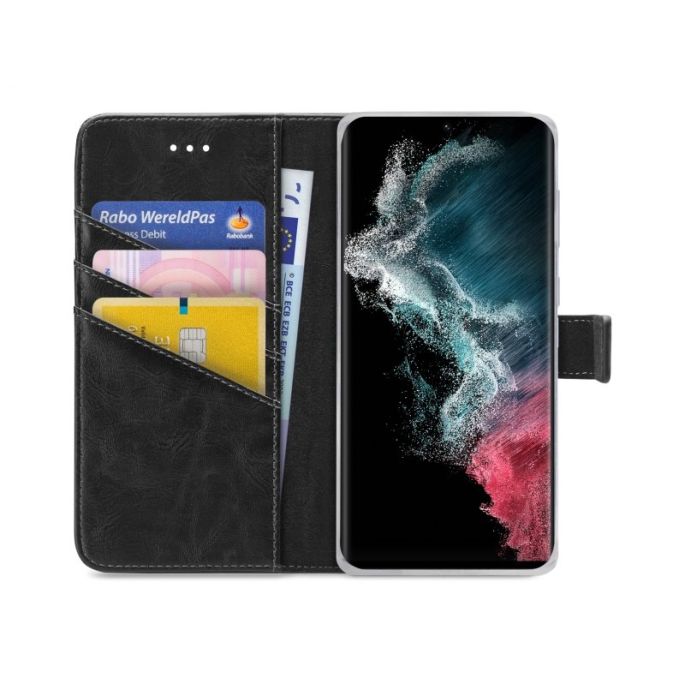 My Style Flex Wallet for Samsung Galaxy S22 Ultra 5G Black