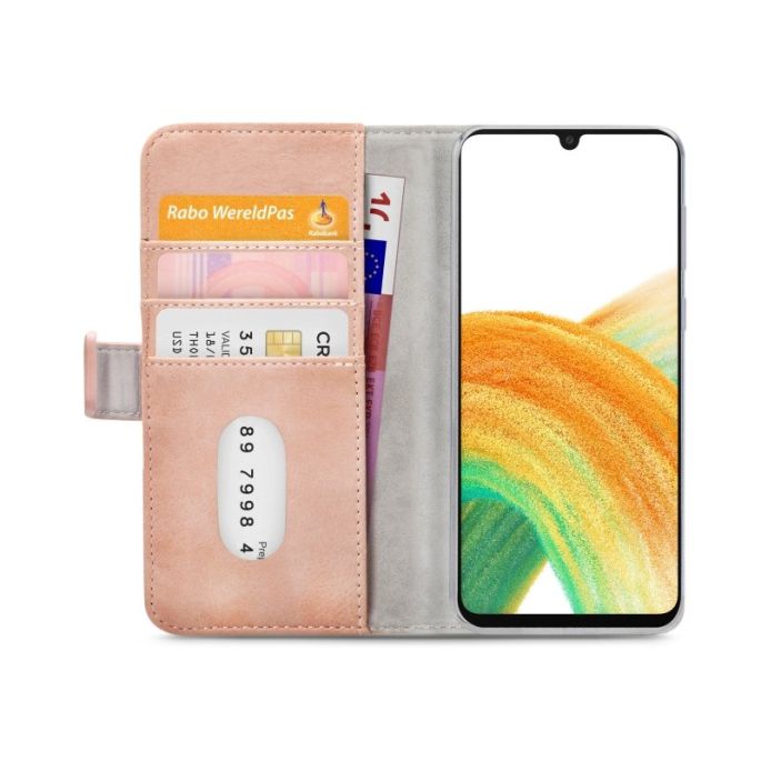 Mobilize Elite Gelly Book Case Samsung Galaxy A33 5G - Roze