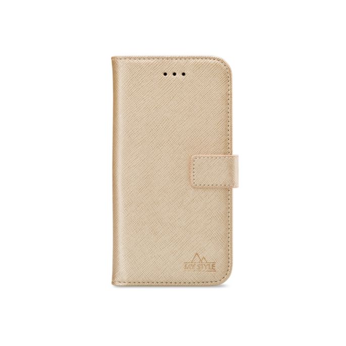 My Style Flex Wallet for Samsung Galaxy A73 5G Gold