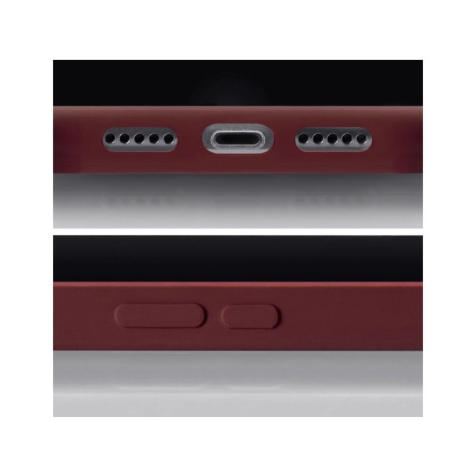 Mobilize TPU Hoesje voor Apple iPhone 12 Mini/13 Mini Matt - Rood