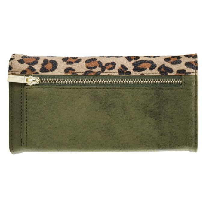 Mobilize 2in1 Gelly Clutch for Samsung Galaxy S21 FE 5G Green Leopard