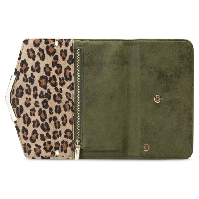 Mobilize 2in1 Gelly Clutch for Samsung Galaxy S21 FE 5G Green Leopard