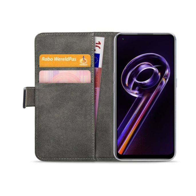 Mobilize Classic Gelly Book Case realme 9 Pro+ - Zwart