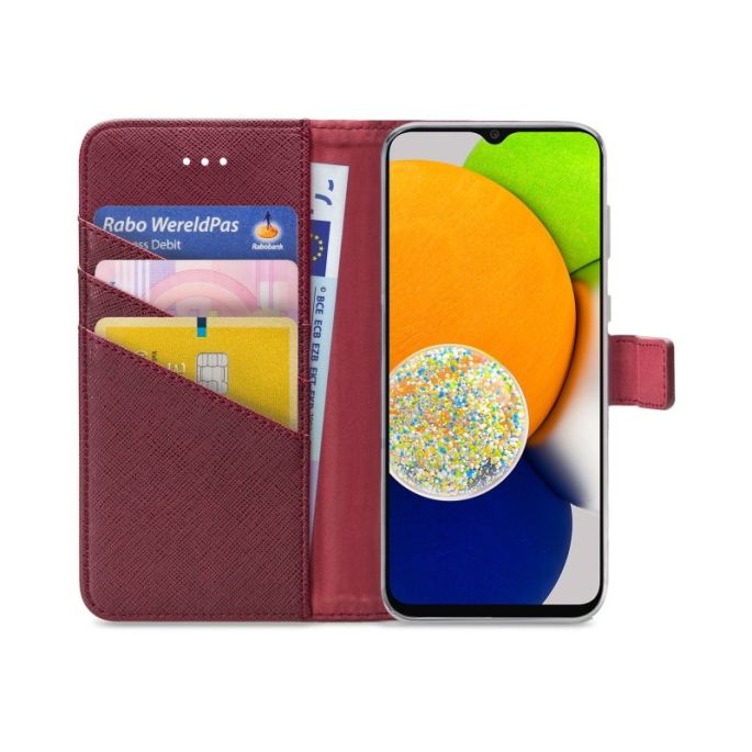 My Style Flex Wallet for Samsung Galaxy A03 Bordeaux