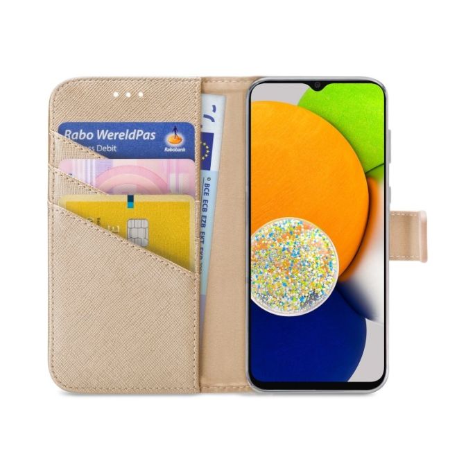 My Style Flex Wallet for Samsung Galaxy A03 Gold