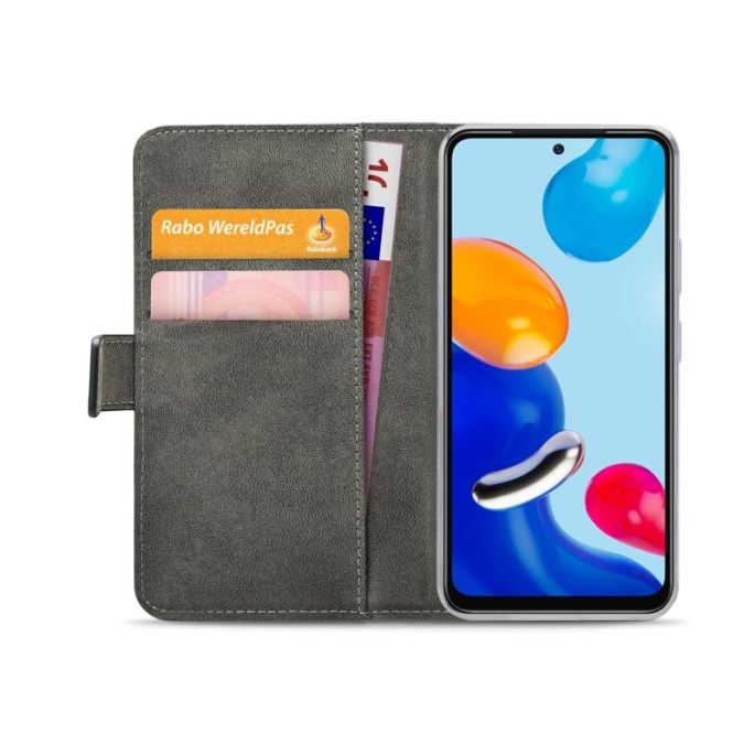 Mobilize Classic Gelly Wallet Book Case Xiaomi Redmi Note 11/11S 4G Black