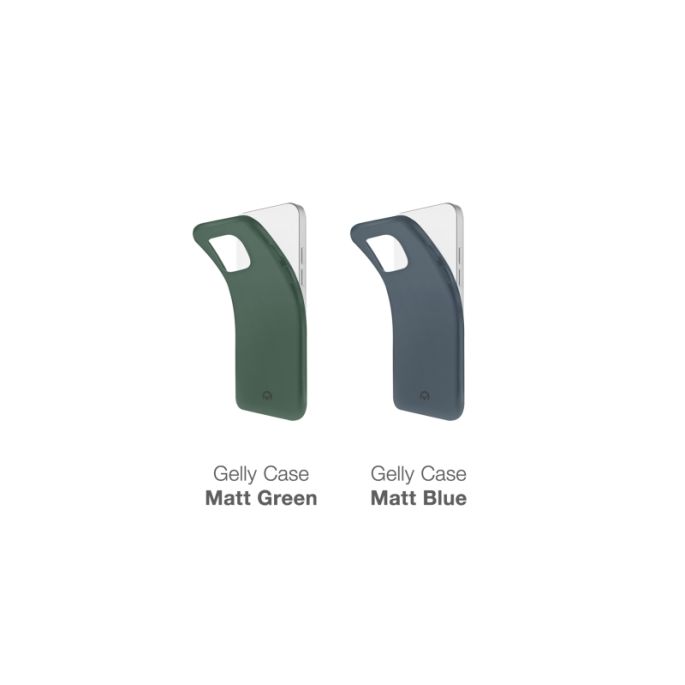 Mobilize Rubber Gelly Case Apple iPhone 14 Matt Green