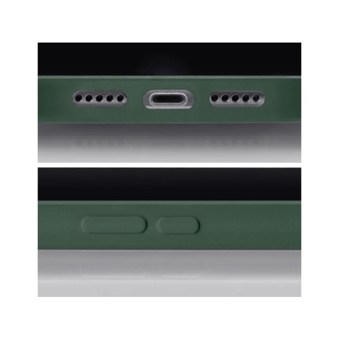 Mobilize Rubber Gelly Case Apple iPhone 14 Plus Matt Green