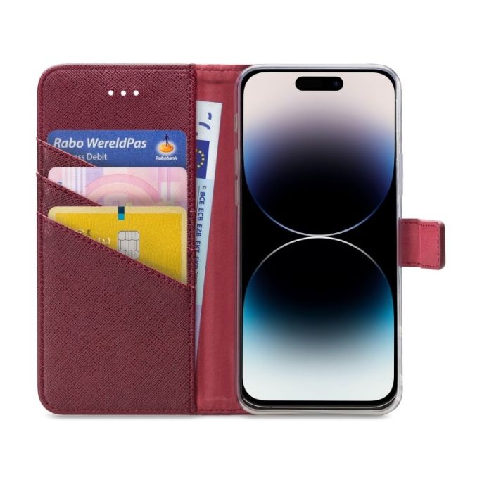 My Style Flex Wallet for Apple iPhone 14 Pro Bordeaux