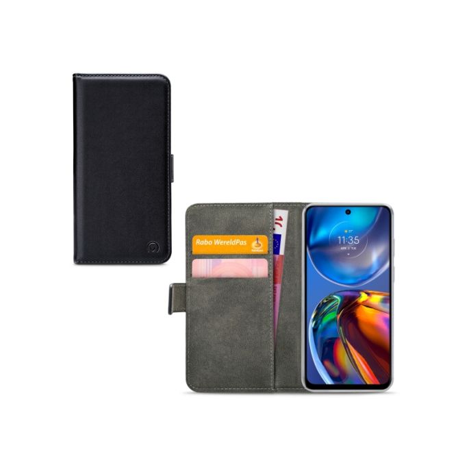 Mobilize Classic Gelly Wallet Book Case Motorola Moto E32/E32s Black