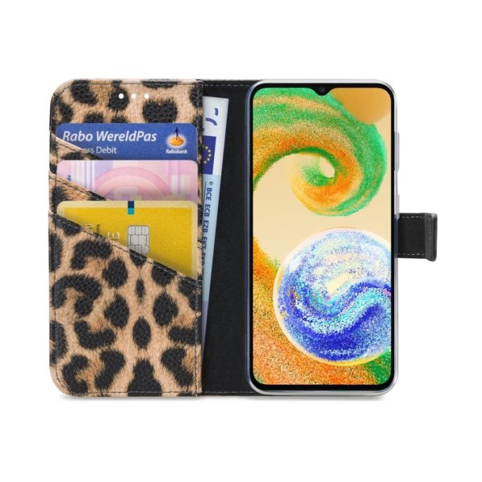 My Style Flex Wallet for Samsung Galaxy A04s Leopard