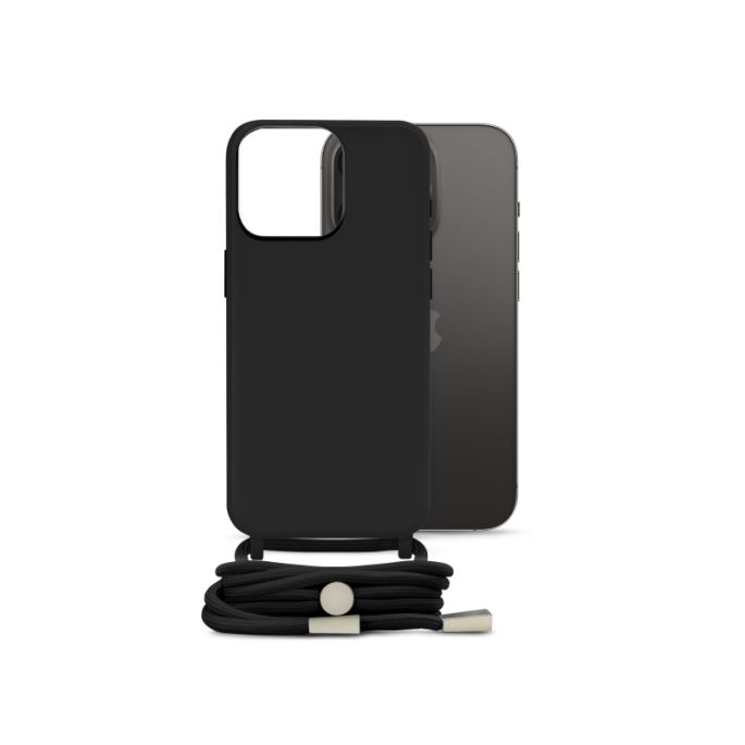 Mobilize Lanyard Gelly Case for Apple iPhone 14 Pro Black