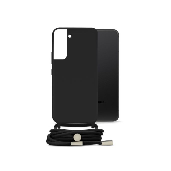 Mobilize Lanyard Gelly Case for Samsung Galaxy S22 5G Black