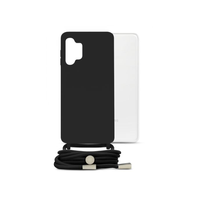 Mobilize Lanyard Gelly Case for Samsung Galaxy A13 4G Black