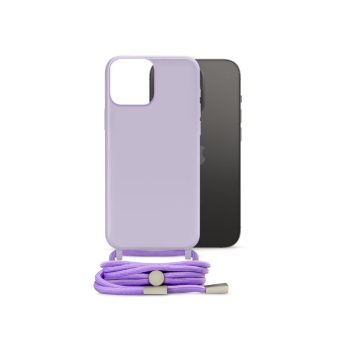 Mobilize Lanyard Gelly Case for Apple iPhone 14 Pro Pastel Purple