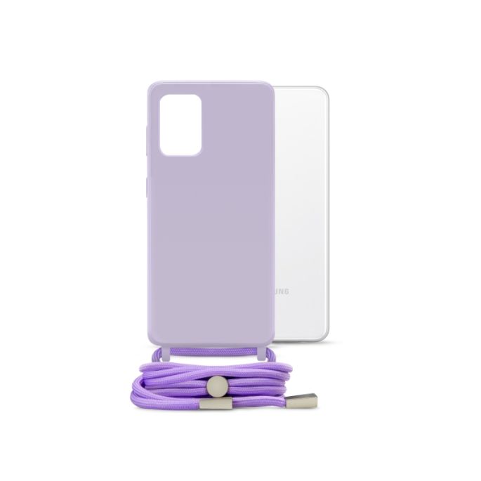 Mobilize Lanyard Gelly Case for Samsung Galaxy A32 5G Pastel Purple