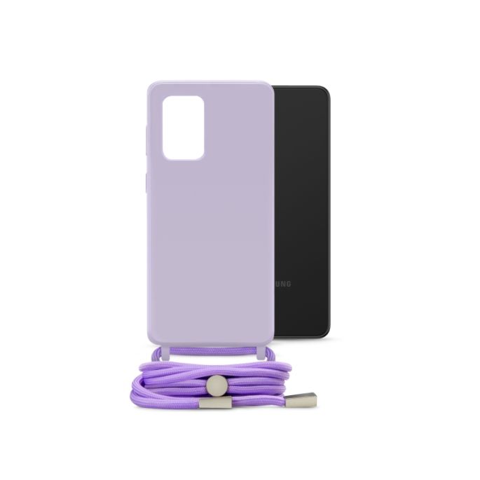 Mobilize Lanyard Gelly Case for Samsung Galaxy A33 5G Pastel Purple