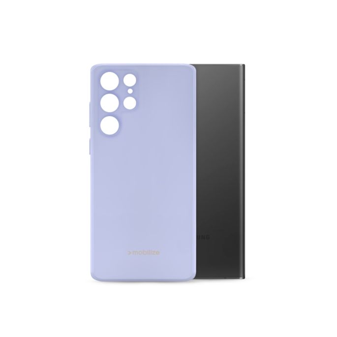 Mobilize Rubber Gelly Case Samsung Galaxy S22 Ultra 5G Pastel Purple