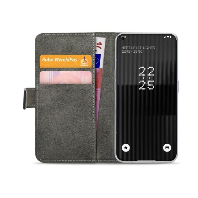 Mobilize Classic Gelly Wallet Book Case Nothing Phone (1) Black