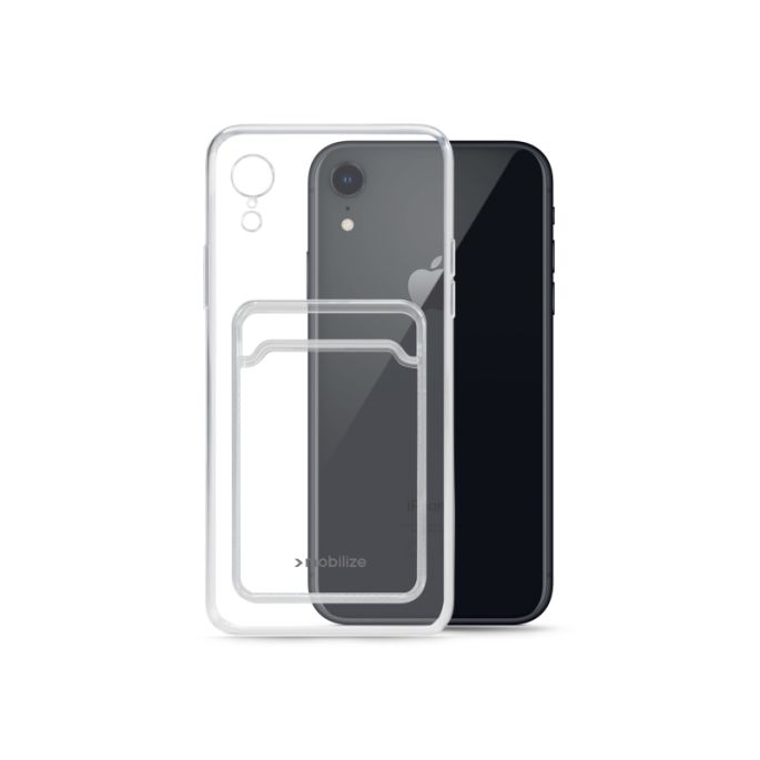 Mobilize Gelly Card Case Apple iPhone XR Clear