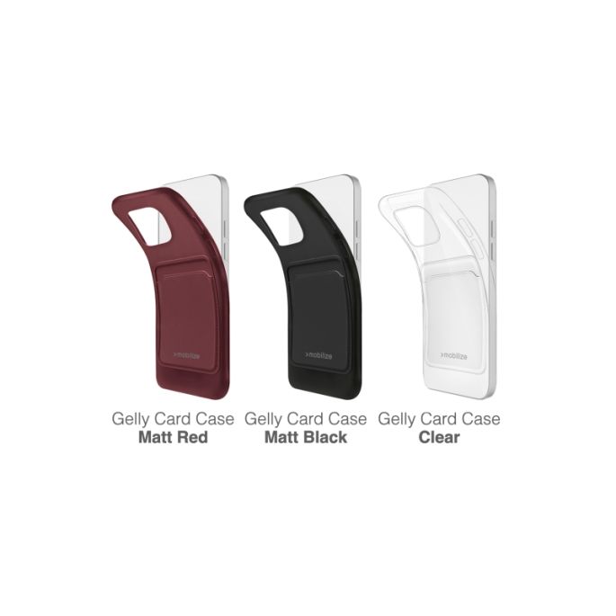 Mobilize Gelly Card Case Apple iPhone XR Clear