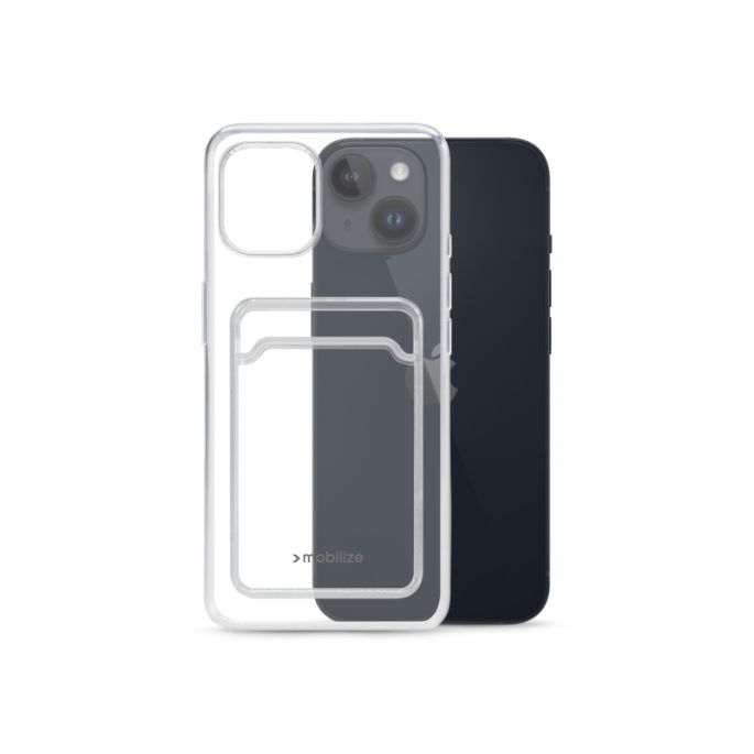 Mobilize Gelly Card Case Apple iPhone 14 Clear