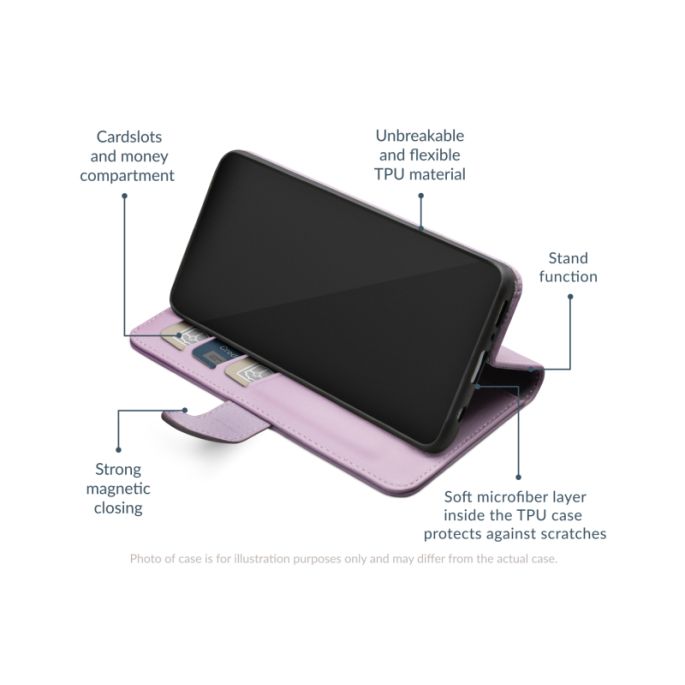 Mobilize Premium Gelly Wallet Book Case Apple iPhone 13 Pro Purple