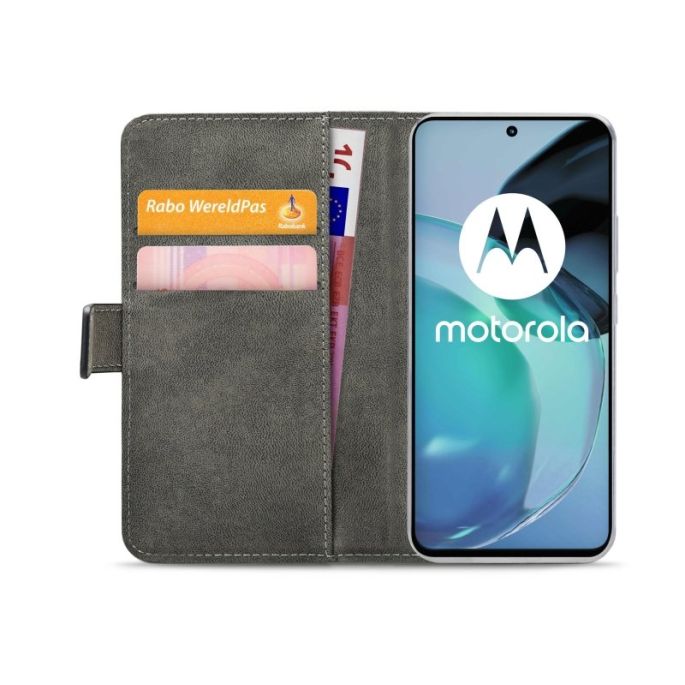 Mobilize Classic Gelly Wallet Book Case Motorola Moto G72 4G Black