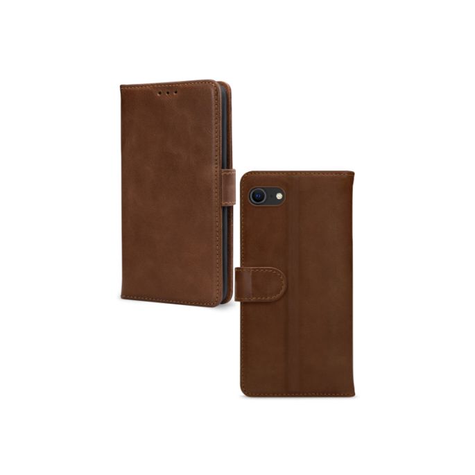 Mobilize Leather Wallet Apple iPhone 6/6S/7/8/SE (2020/2022) Brown