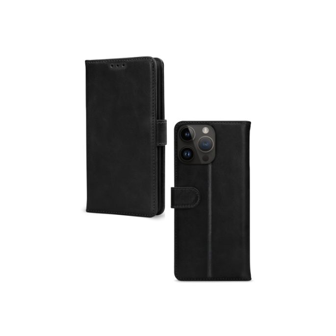 Mobilize Premium Gelly Wallet Book Case Apple iPhone 14 Pro Max Black