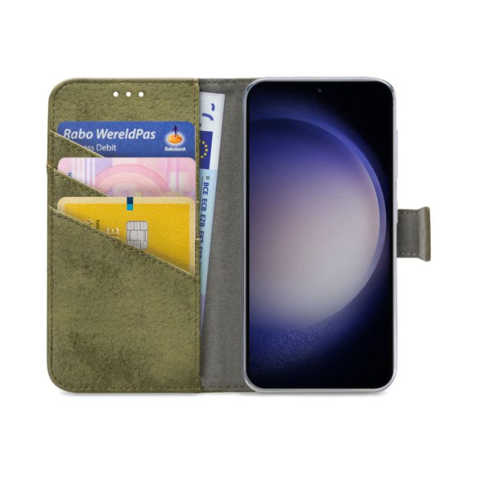 My Style Flex Wallet for Samsung Galaxy S23+ 5G Olive