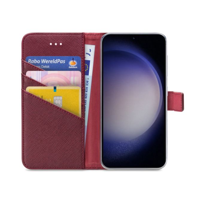 My Style Flex Wallet for Samsung Galaxy S23+ 5G Bordeaux