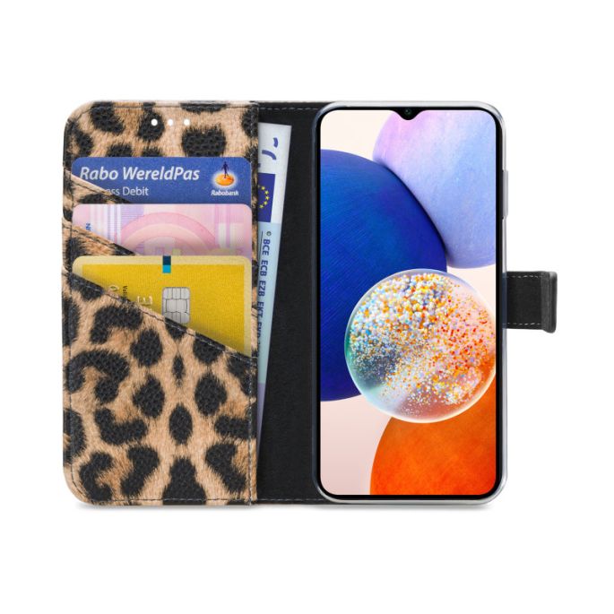 My Style Flex Wallet for Samsung Galaxy A14 5G Leopard