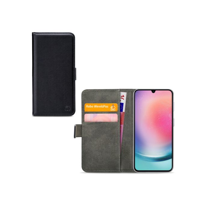 Mobilize Classic Gelly Wallet Book Case Samsung Galaxy A24 4G Black