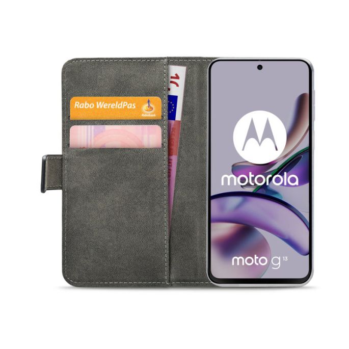 Mobilize Classic Gelly Wallet Book Case Motorola Moto G13 4G/G23 4G Black