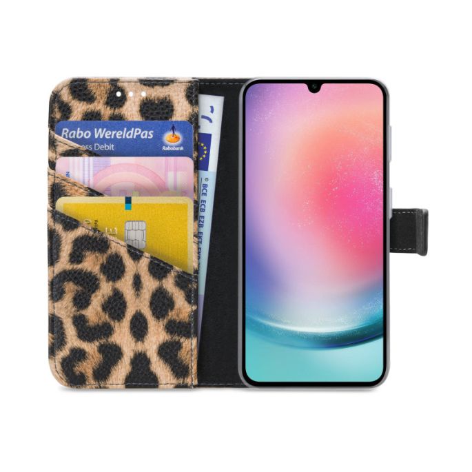 My Style Flex Wallet for Samsung Galaxy A24 4G Leopard