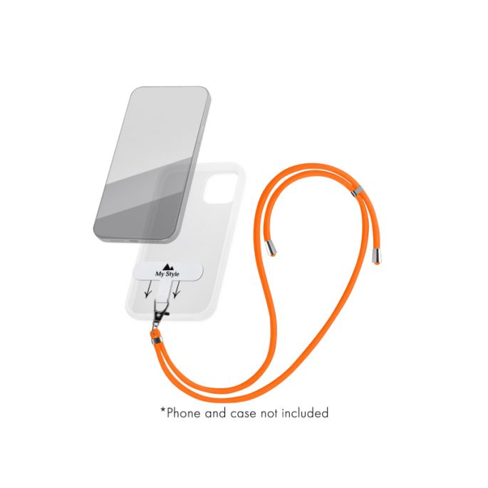 My Style Smartphone Lanyard voor Phones - Oranje