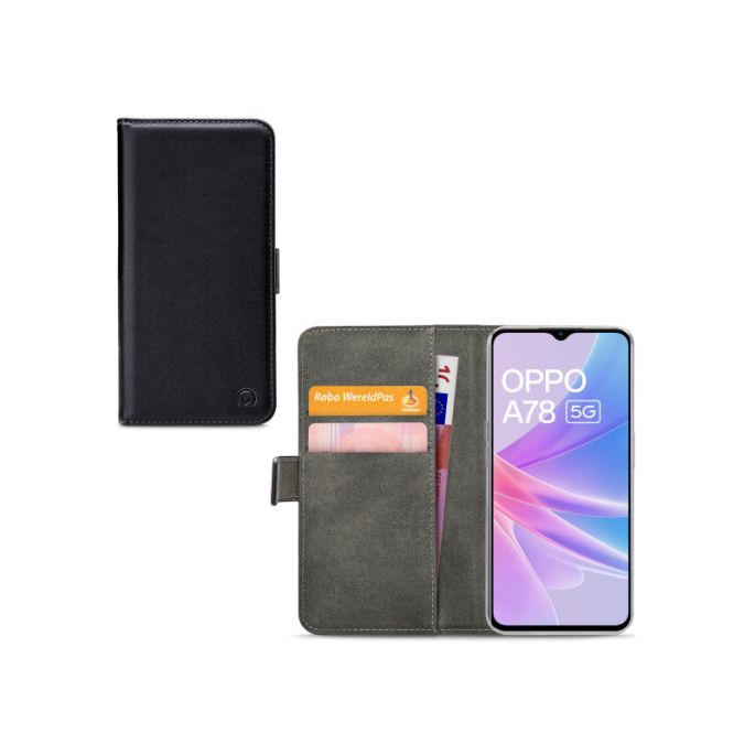 Mobilize Classic Gelly Wallet Book Case OPPO A58 5G/A78 5G Black