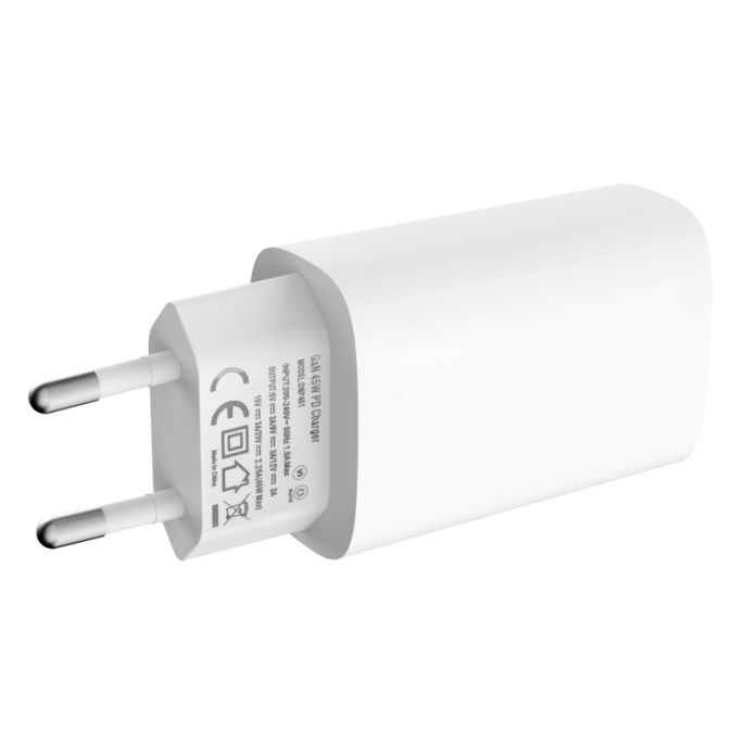 Mobilize Wall Charger 2x USB-C 45W with PD/PPS White
