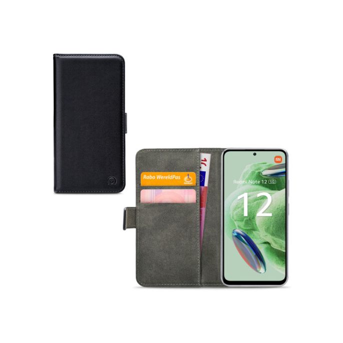 Mobilize Classic Gelly Wallet Book Case Xiaomi Redmi Note 12 5G Black