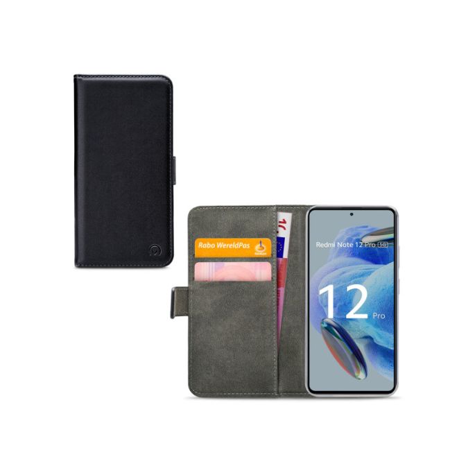 Mobilize Classic Gelly Wallet Book Case Xiaomi Redmi Note 12 Pro 5G Black