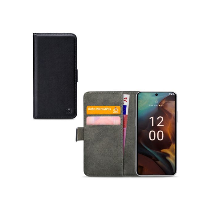 Mobilize Classic Gelly Wallet Book Case Nokia XR21 Black