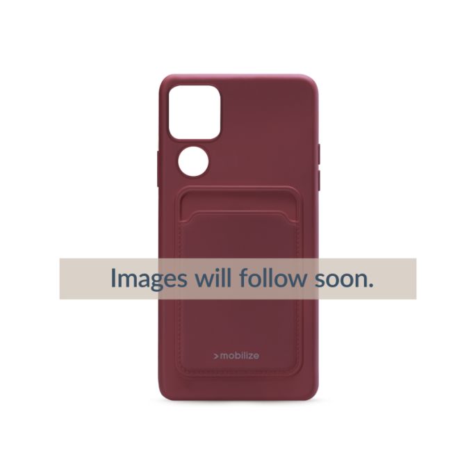 Mobilize Rubber Gelly Card Case Samsung Galaxy S Fe G Matt Bordeaux